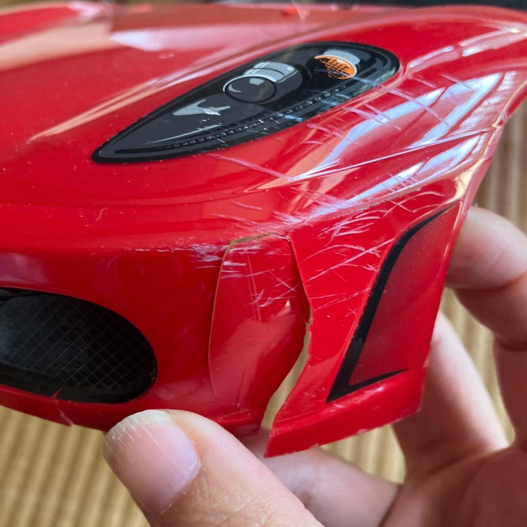TAMIYA FERRARI F430 TT-01 ボディ シャーシTL-01