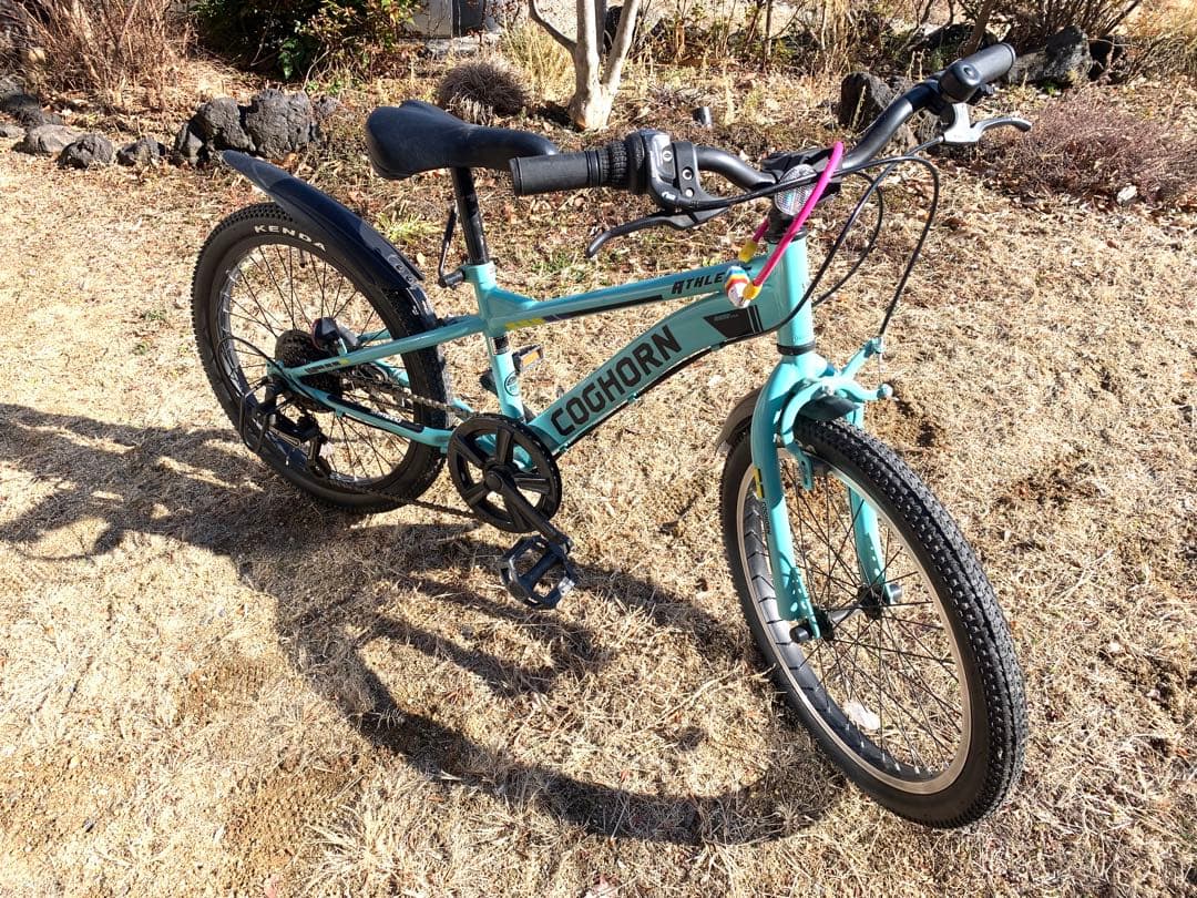 ☆美品☆COGHORN ATHLET 20インチ 子供用自転車　車庫保管車