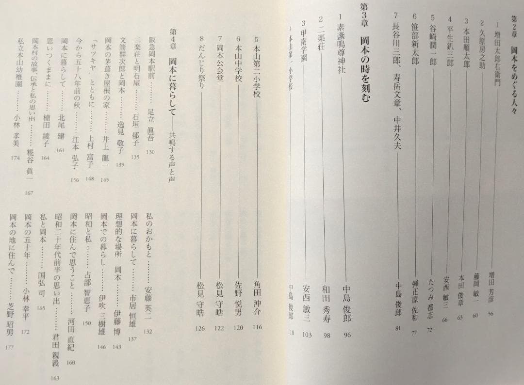 岡本わが町 岡本からの文化発信 中島俊郎 神戸新聞総合印刷