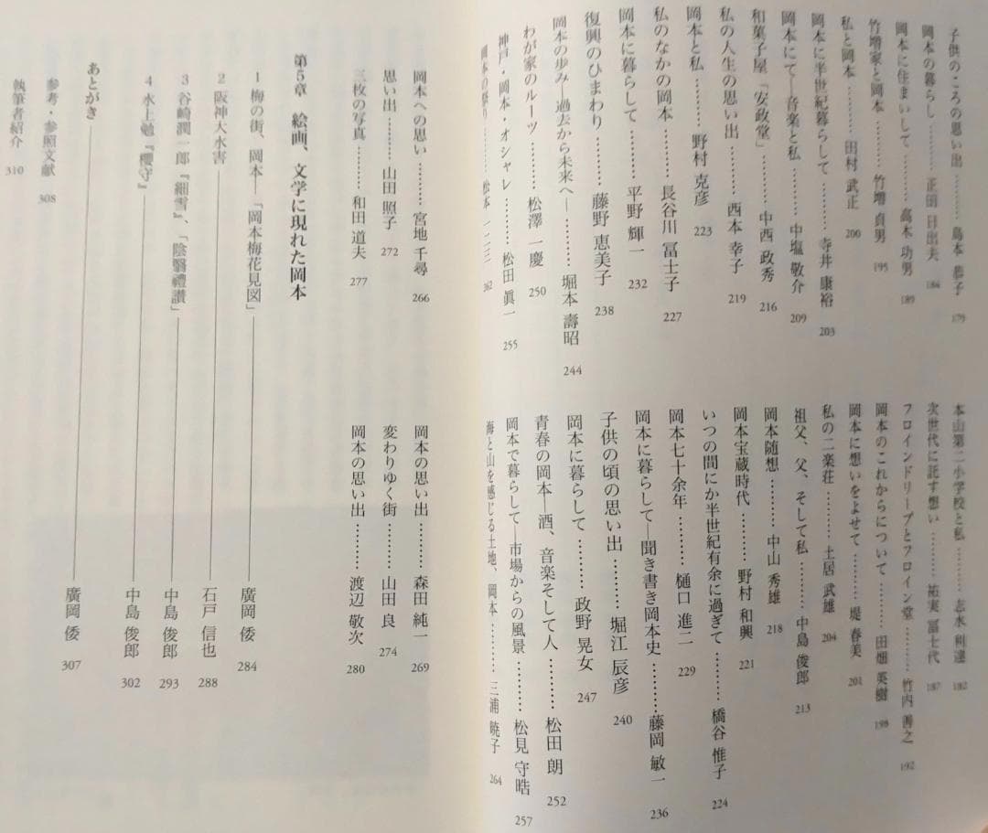 岡本わが町 岡本からの文化発信 中島俊郎 神戸新聞総合印刷
