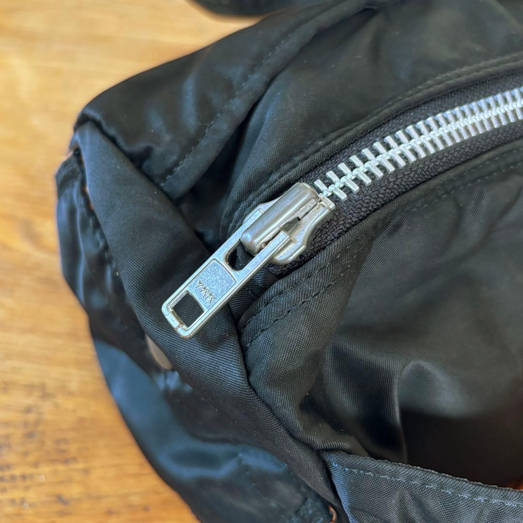 【ちゅい】美品 PORTER ポーター　タンカー ドラムバッグ 黒　ミニS