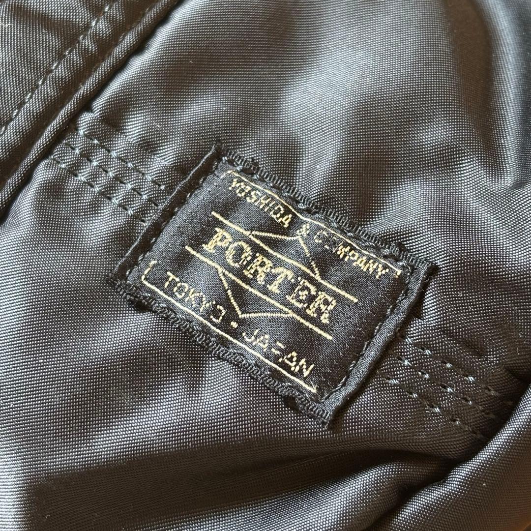 【ちゅい】美品 PORTER ポーター　タンカー ドラムバッグ 黒　ミニS