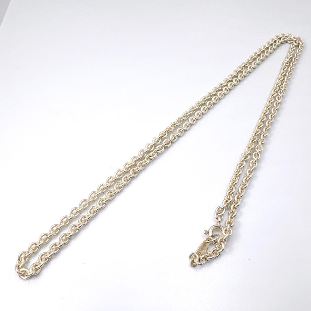 極美品 ティファニー 太め チェーン 51cm ネックレス シルバー925