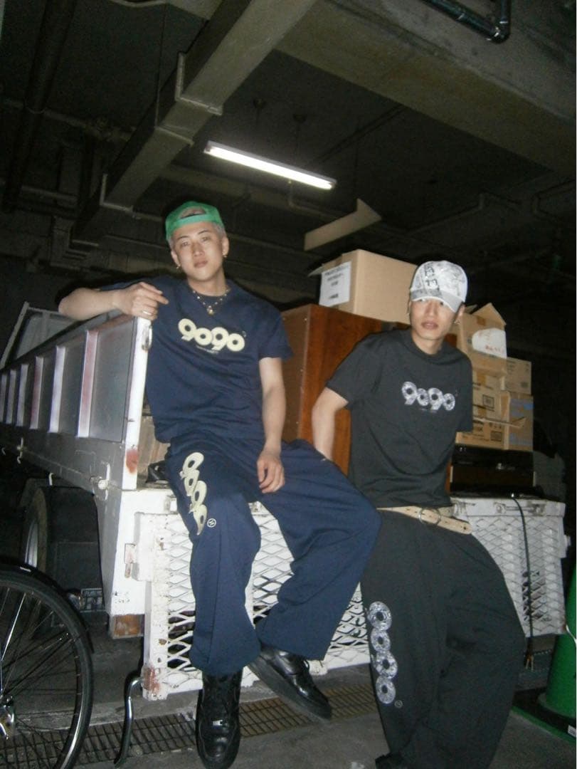 9090 セットアップ OG Logo Sweat Pants M Tee L