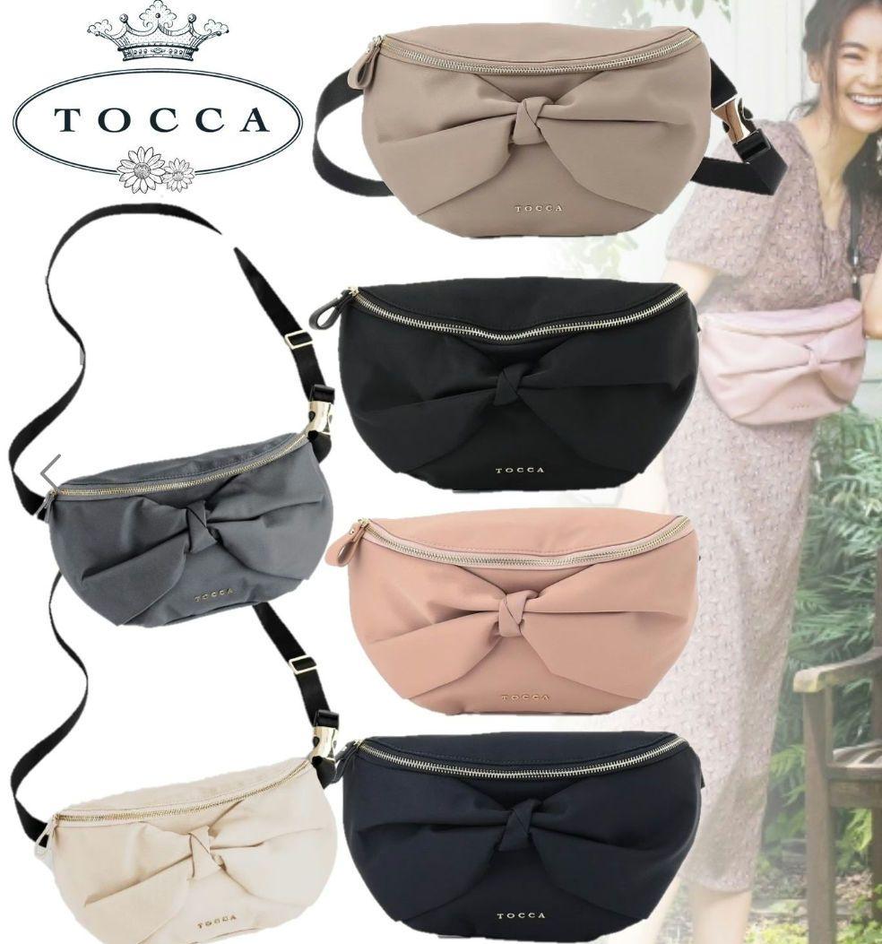 TOCCA トッカ ボディバッグ ポーチ ショルダー 撥水　リボン　人気