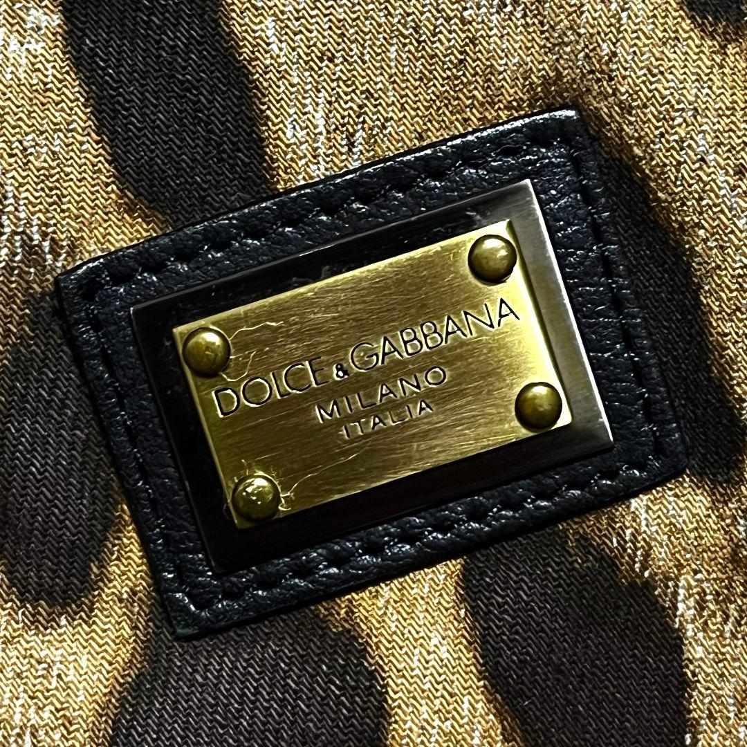 【イタリア製】【40】DOLCE&GABBANA ヒョウ柄 デニム レディース