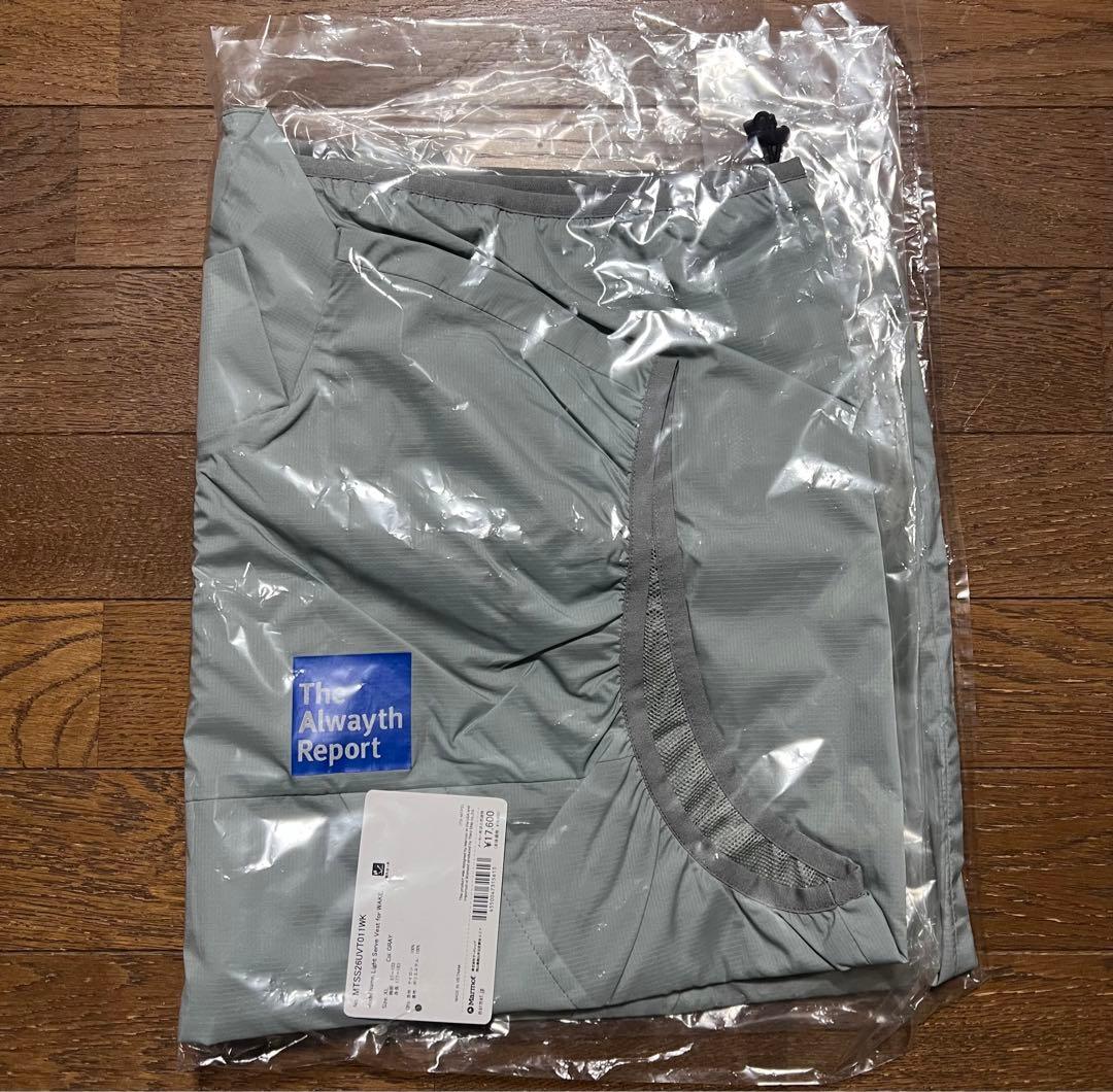 Y*e様 wake Marmot × WAKE. x Alwayth ベスト　X