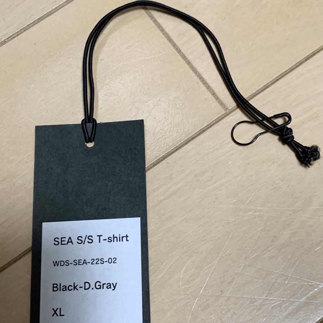 WIND AND SEA ロゴT Black ブラック 黒 Tシャツ ロゴ XL