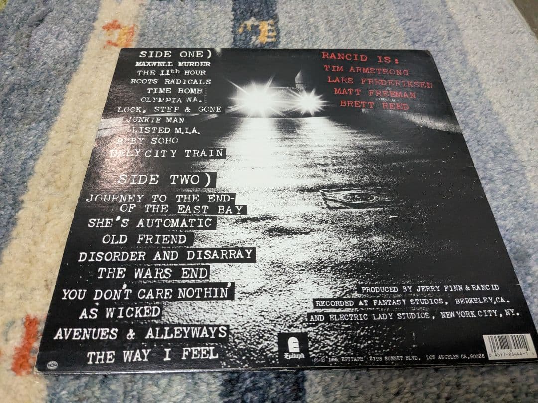 Rancid ...And Out Come the Wolves レコード