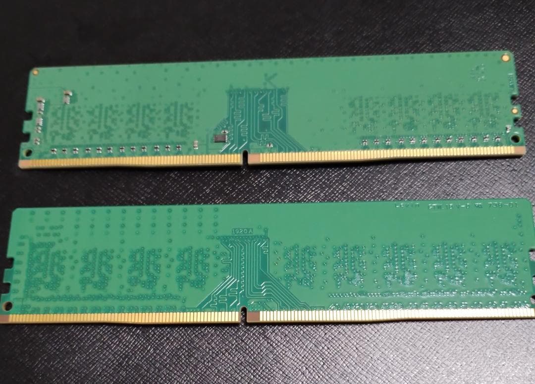 DDR4　16GB（8GB×2)Crucial 2666MHz メモリ