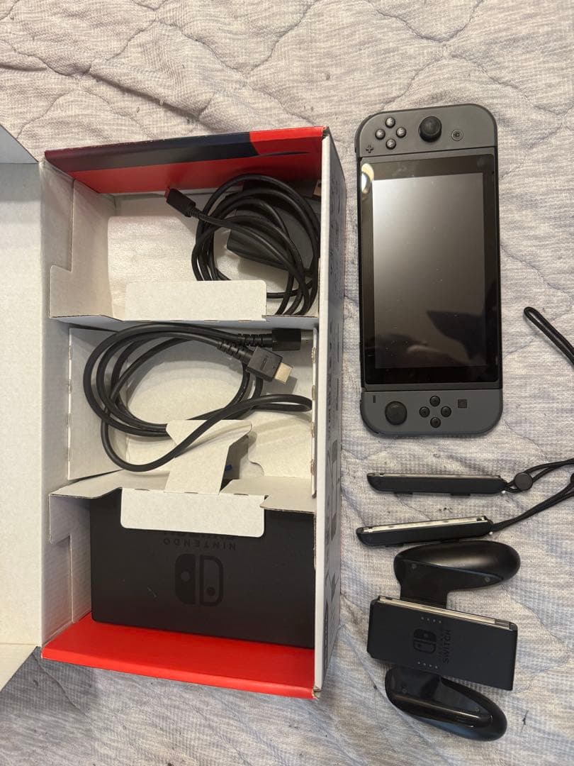 Nintendo Switch グレー本体 付属品付き