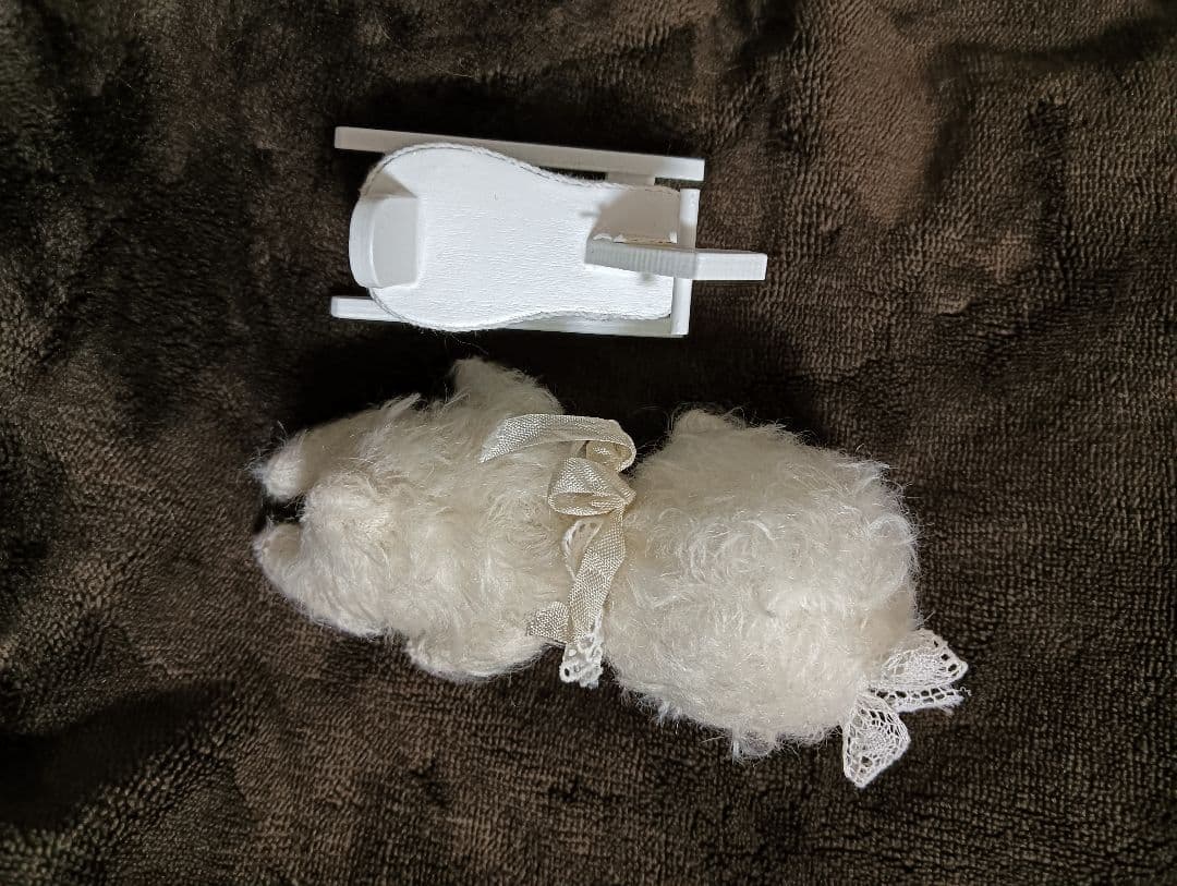 ※最終価格※　作家　ハンドメイド　ぬいぐるみ 　テディベア　おこじょのもり
