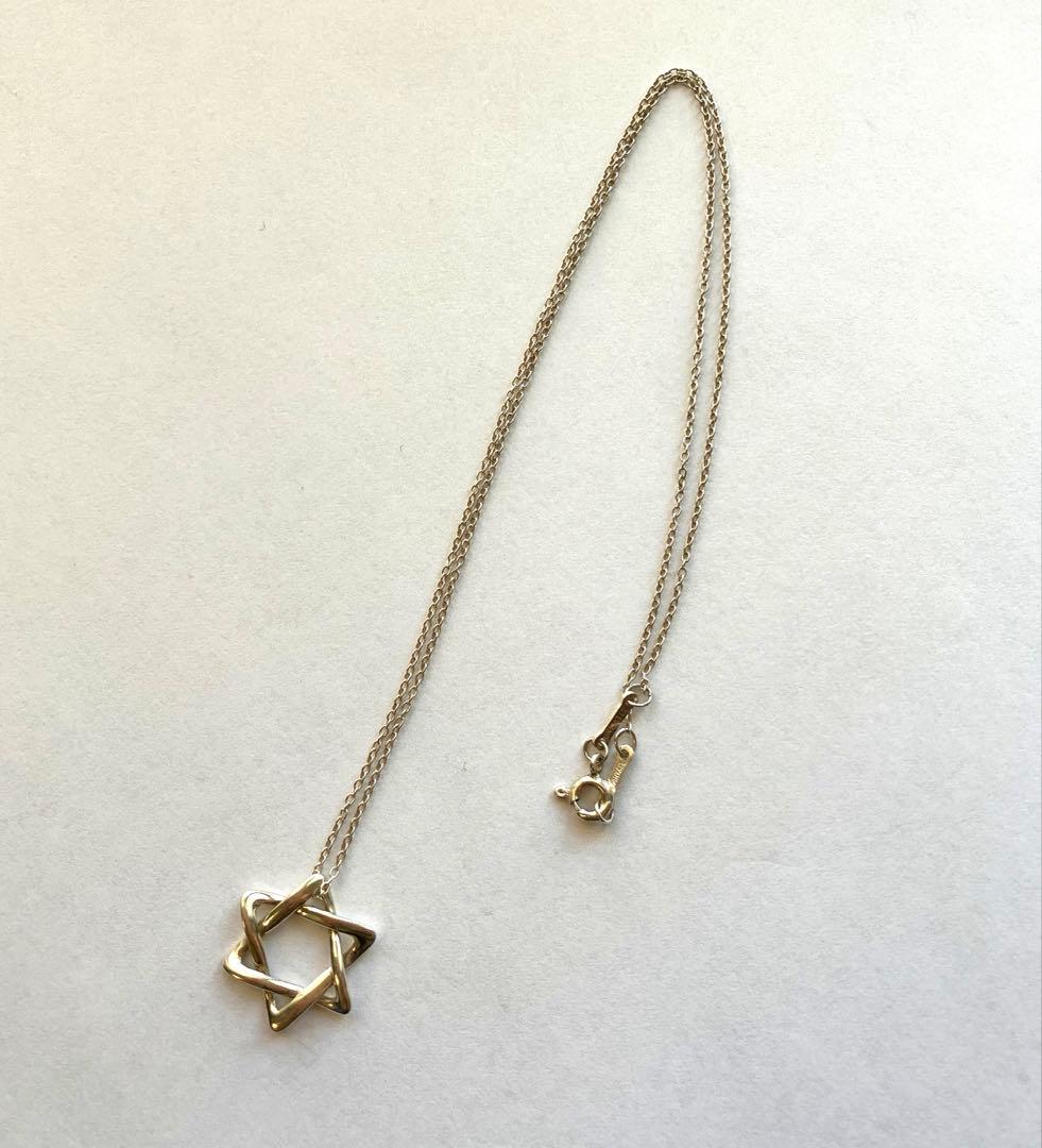 ティファニー Tiffany&CO ダビデの星　ネックレス　シルバー