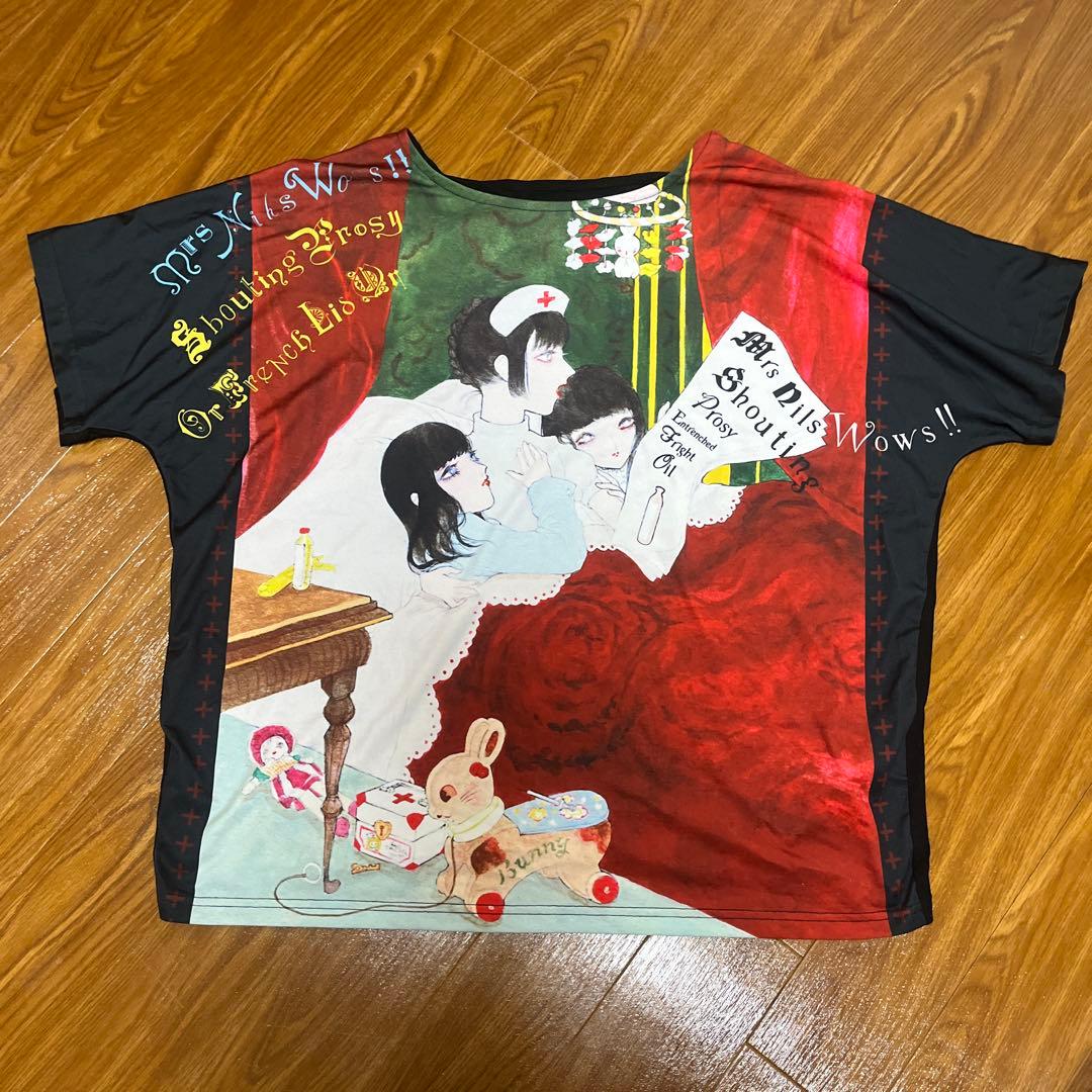 h.naoto さちこさんコラボ　シャツ