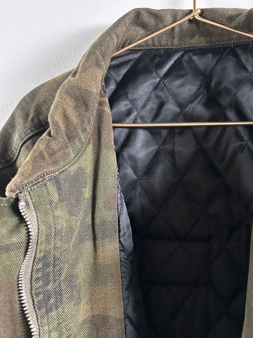 新作完売！sudo military coat「padded camo」