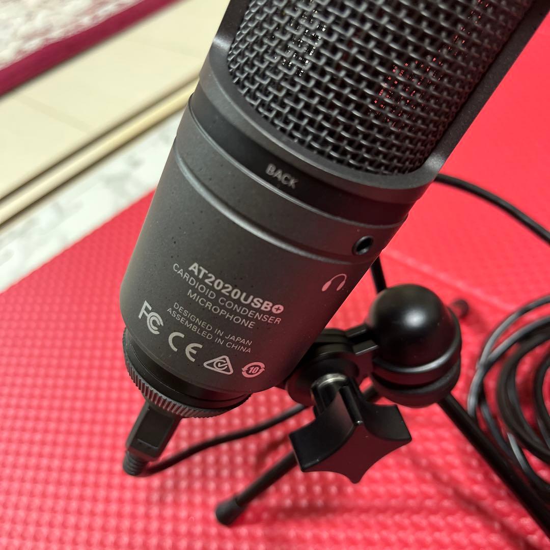 AT2020USB コンデンサーマイク USB接続 Audio-Technica