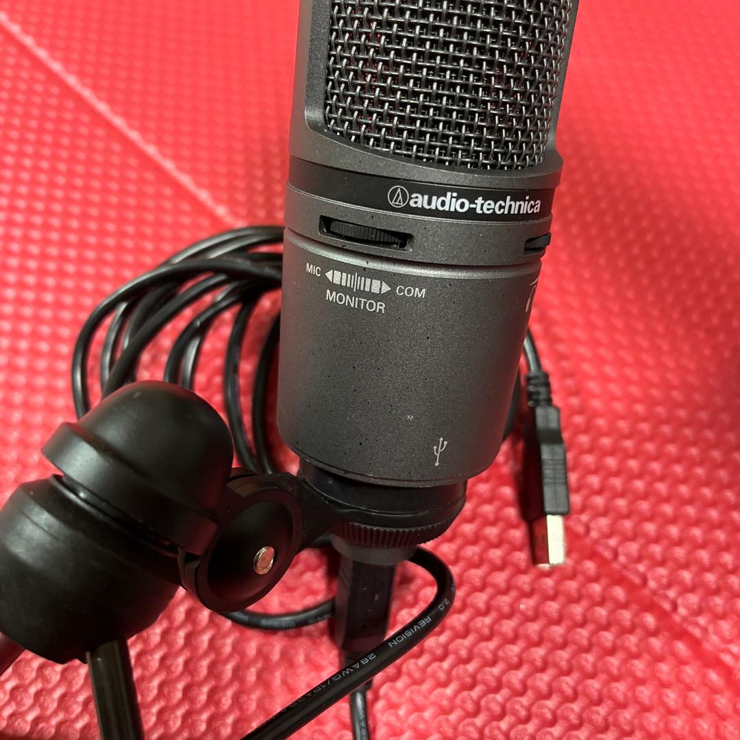 AT2020USB コンデンサーマイク USB接続 Audio-Technica