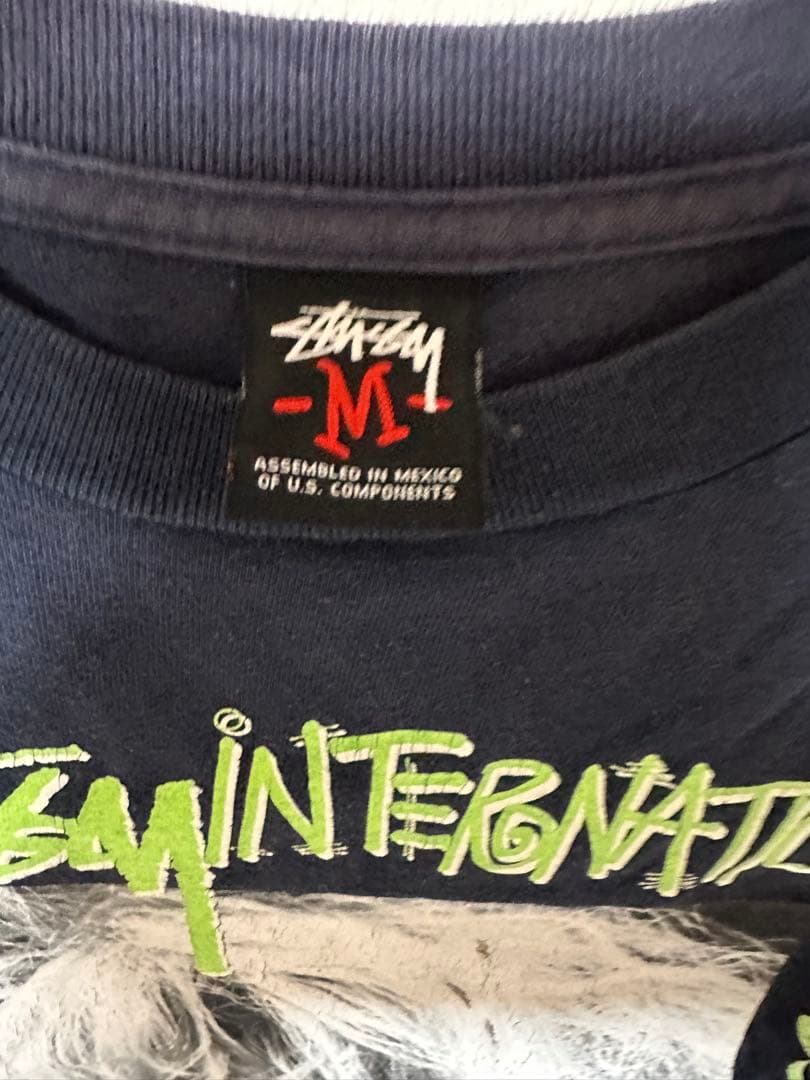 STUSSY LAURA TEE ローラ フォト Tシャツ M size