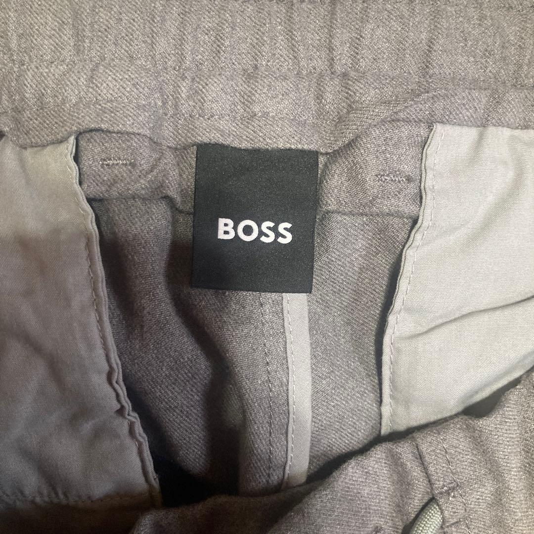 HUGO BOSS ストレッチ イージーパンツ テーパード EU50 US34R