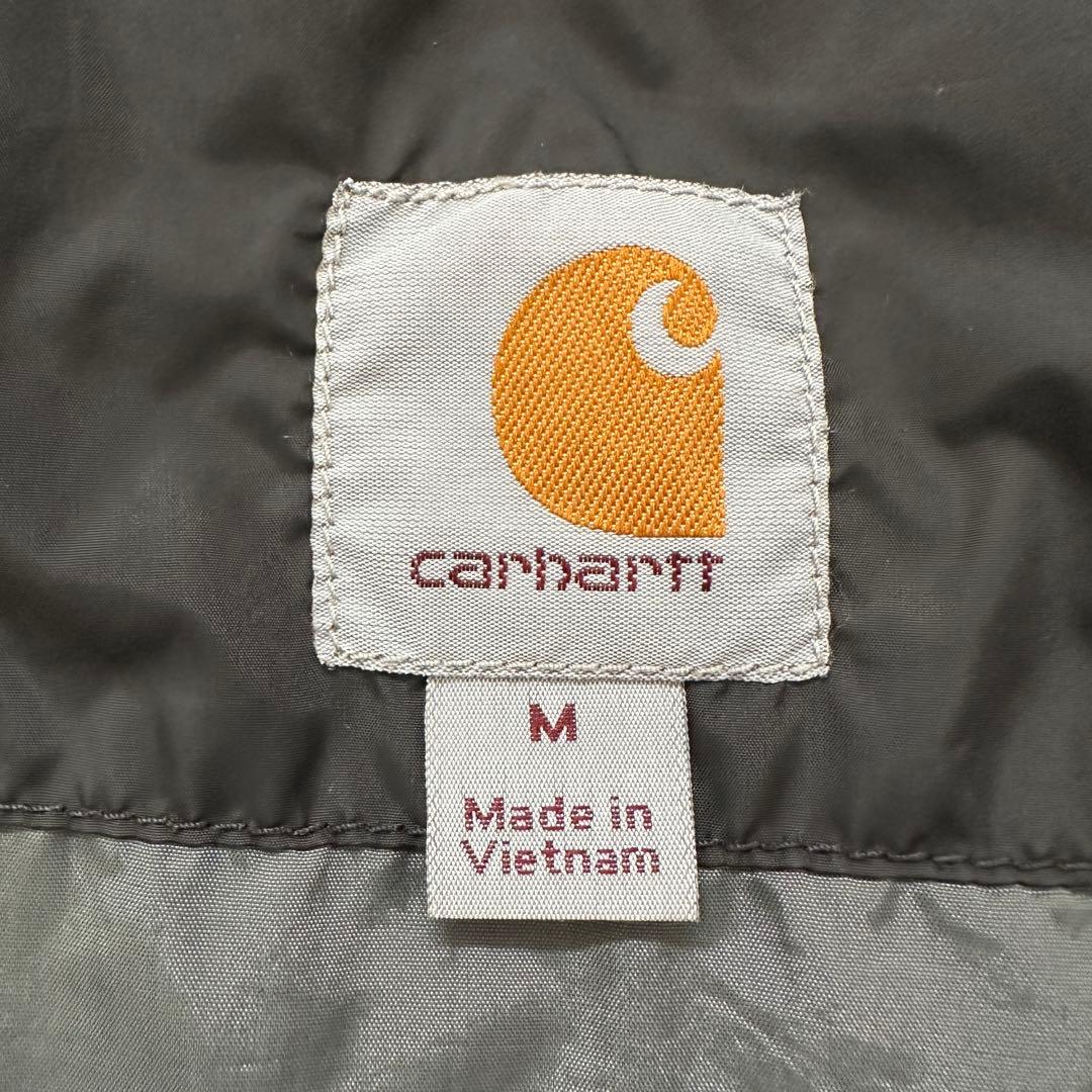 【Carhartt】カーハート（M）ナイロンベスト＊中綿ベスト＊ドローコード