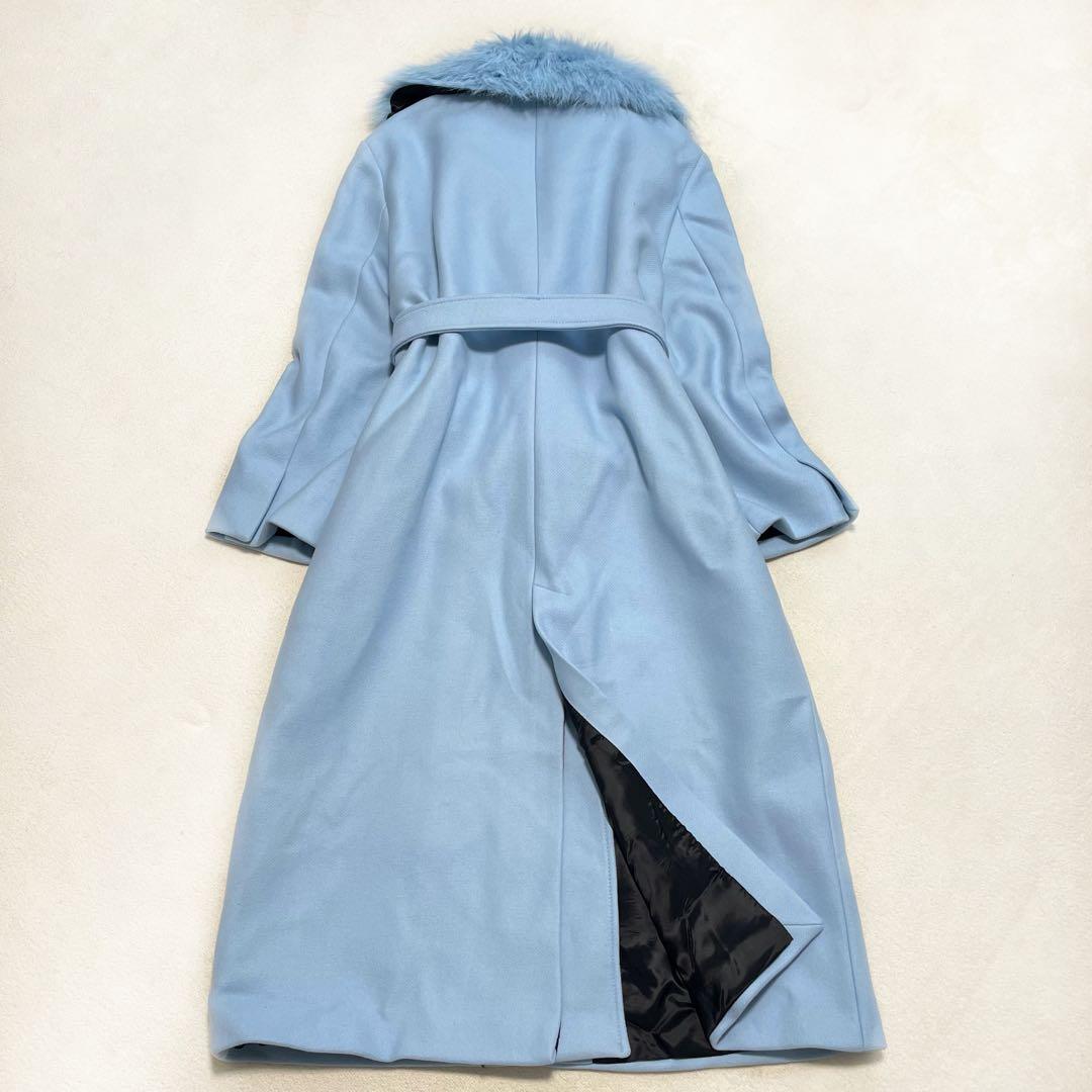 未使用✨ ZARA マンテコ ロングプレミアムウールブレンドコート XXL
