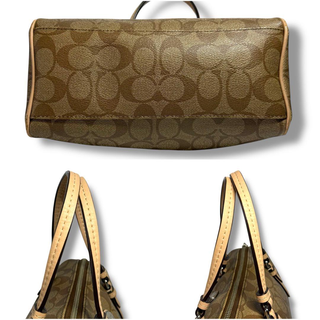 バッグ archive coach 2way small boston bag pvc