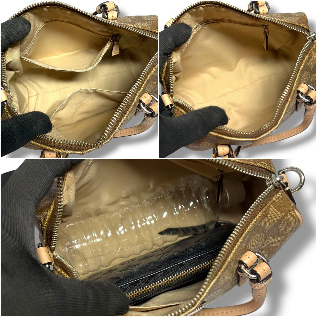 バッグ archive coach 2way small boston bag pvc
