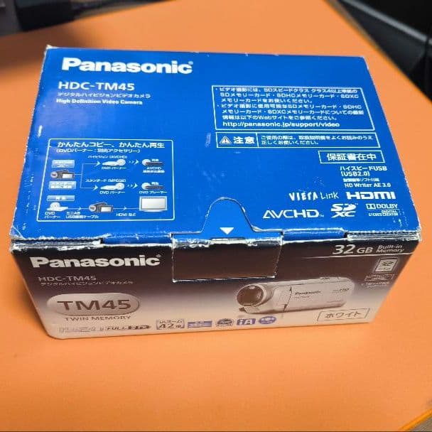 Panasonic HDC-TM45 ビデオカメラ 付属品充実【動作確認済み】