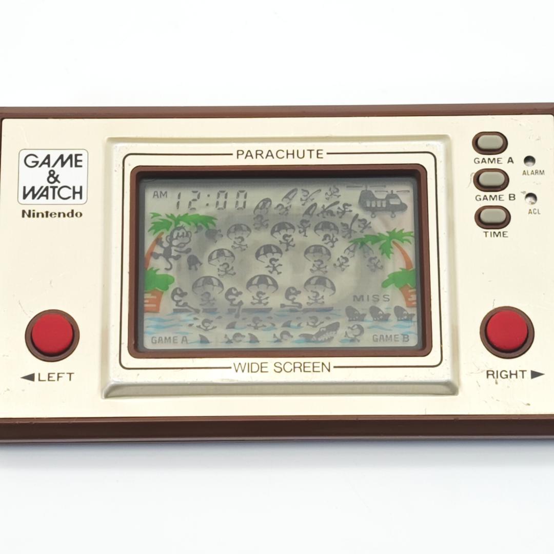 【良品】ゲーム&ウォッチ パラシュート　動作確認済み　＠B15