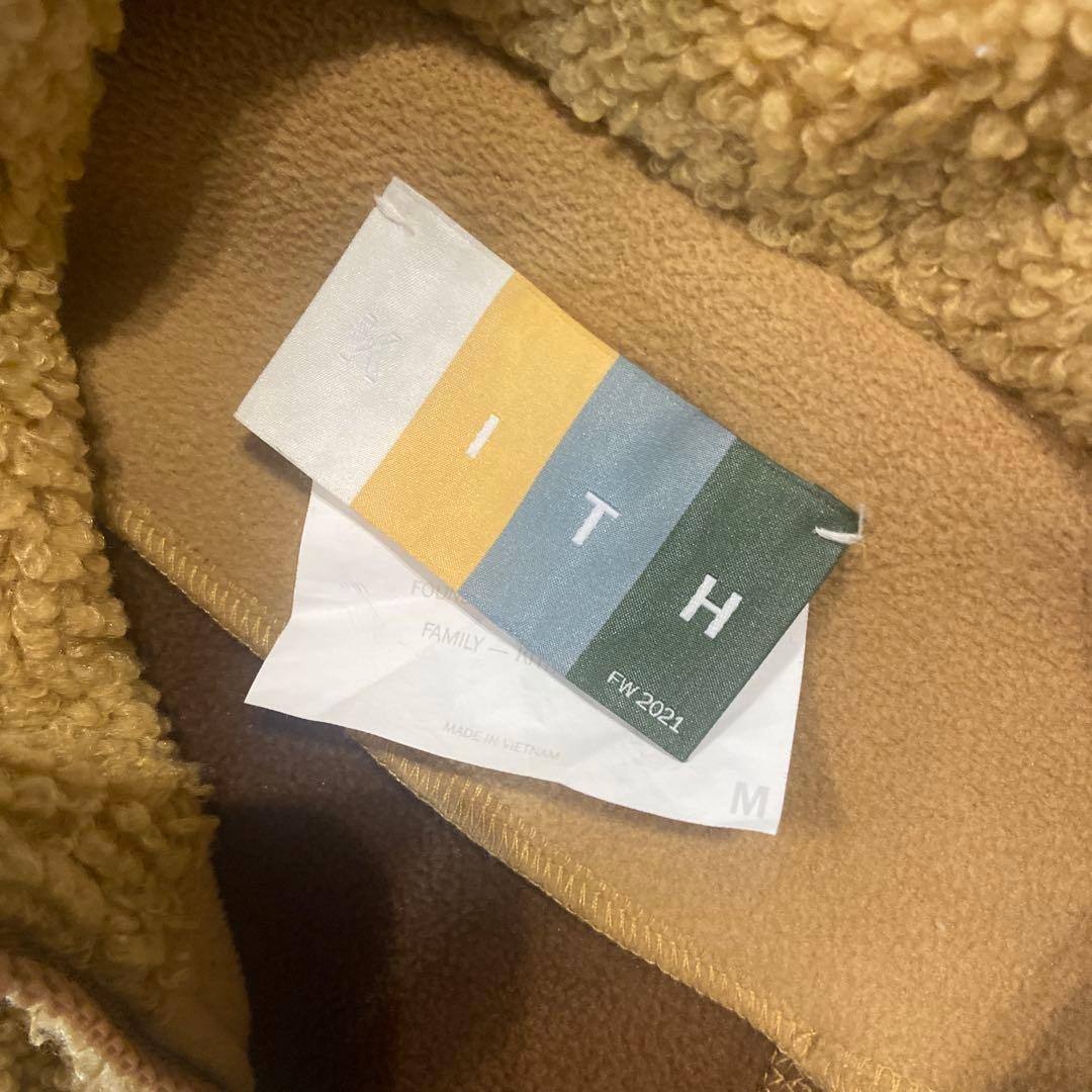 ジャケット・アウター Kith Pinehurst Bonded Sherpa Full Zip M