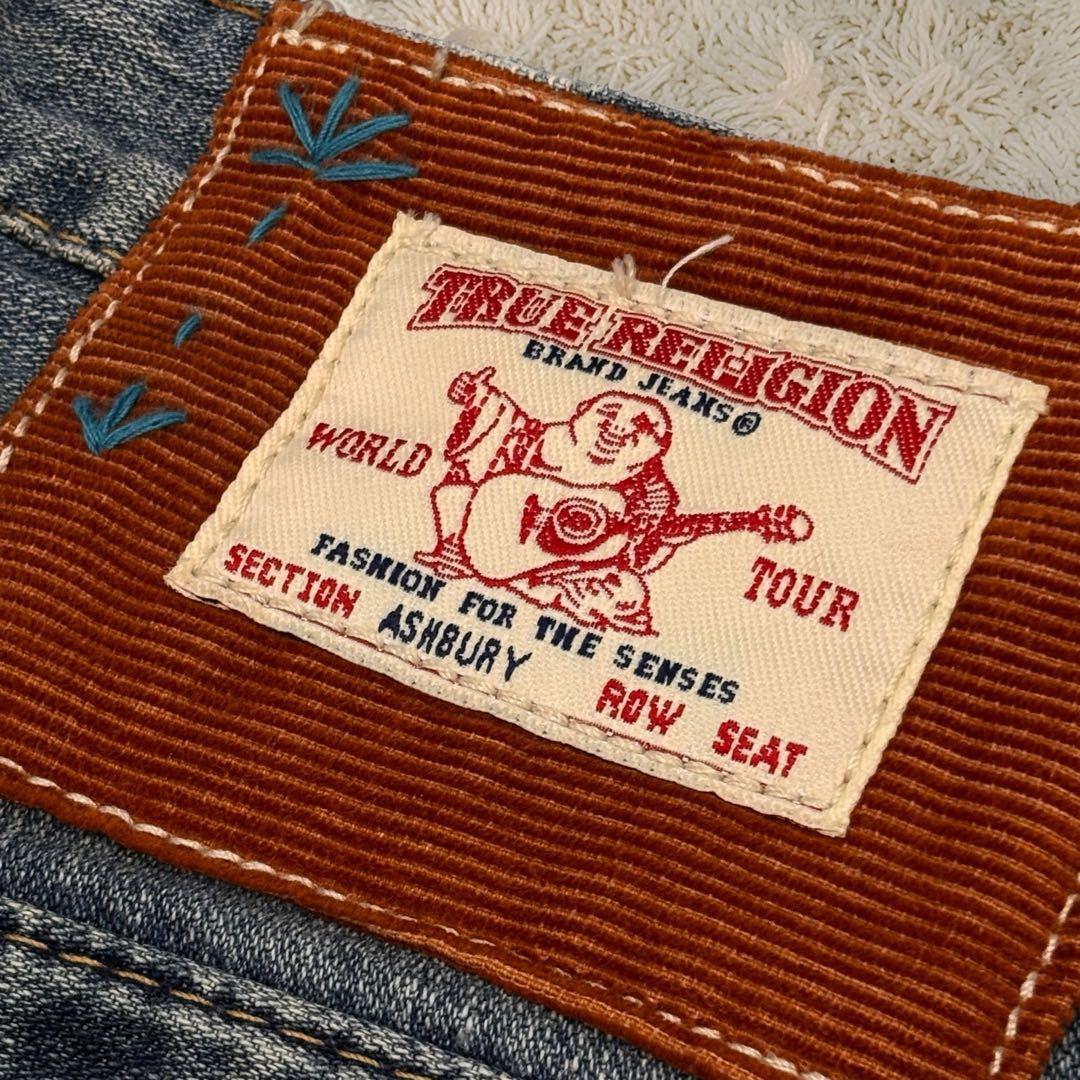 トゥルーレリジョン フレアデニム 25 USA製 刺繍　Y2K ブーツカット