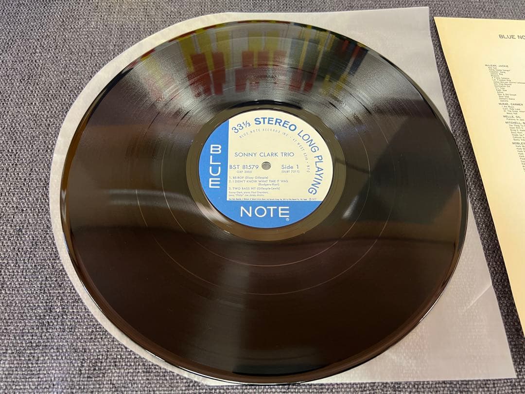 1977 ソニー・クラーク・トリオ GXF 3005 Blue Note LP