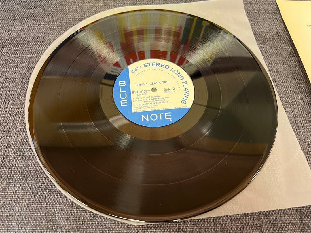1977 ソニー・クラーク・トリオ GXF 3005 Blue Note LP