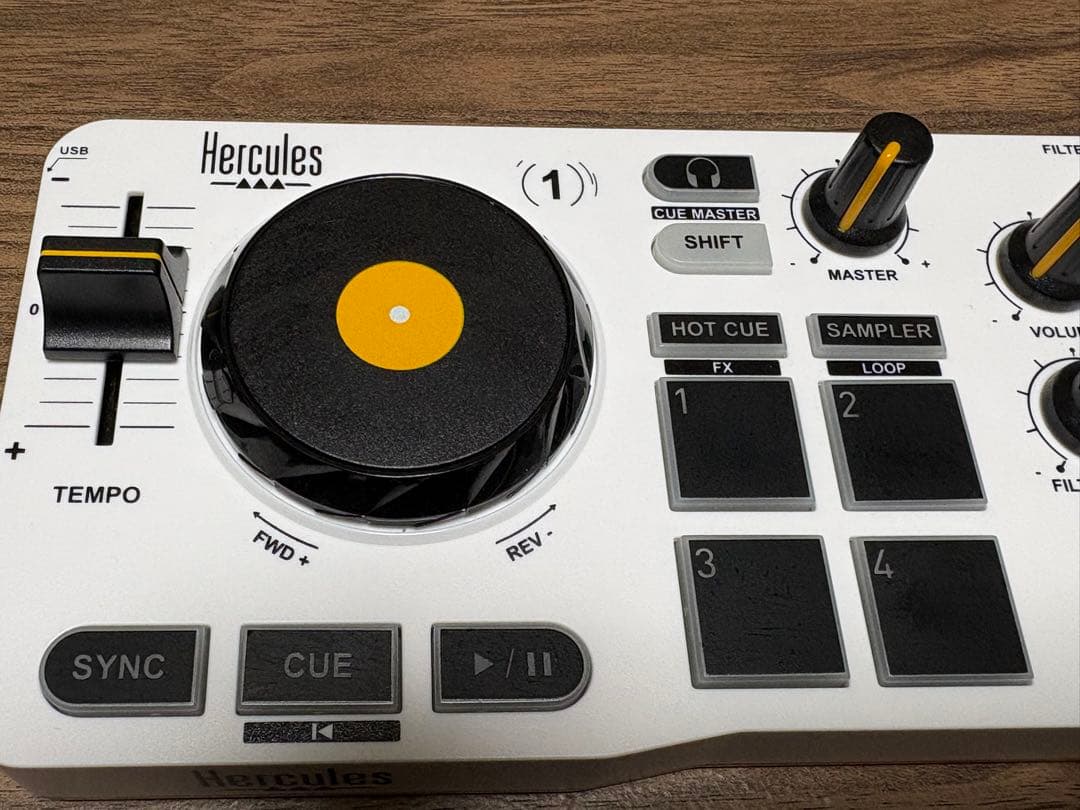 Hercules DJControl Mix スマホ対応　スプリットケーブル付