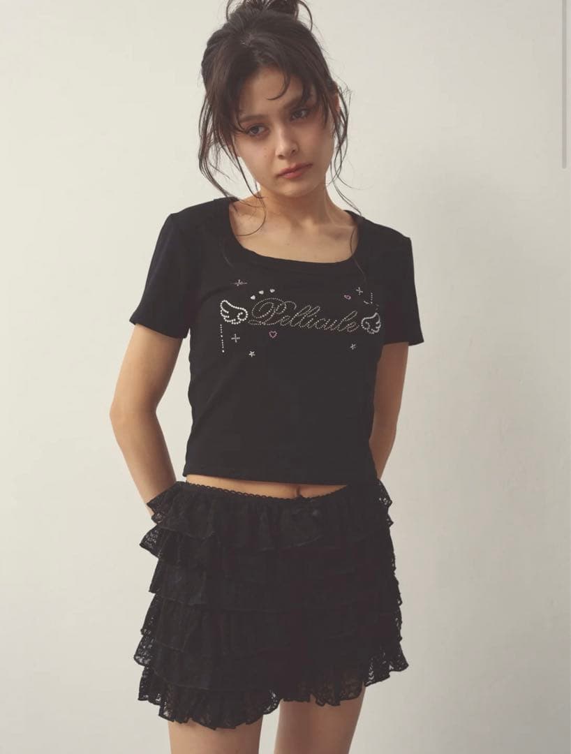 pellicule ペリキュール Tシャツ ブラック