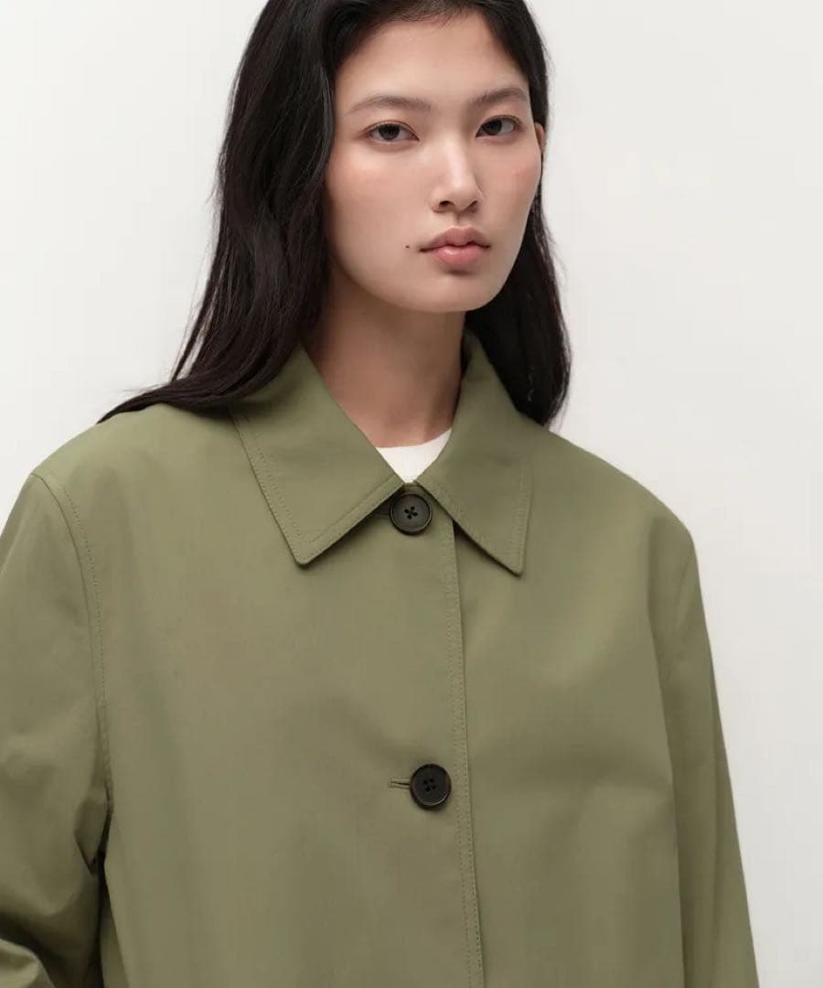 【タグ付新品】MUSINSA STANDARD WOMANハーフトレンチコート