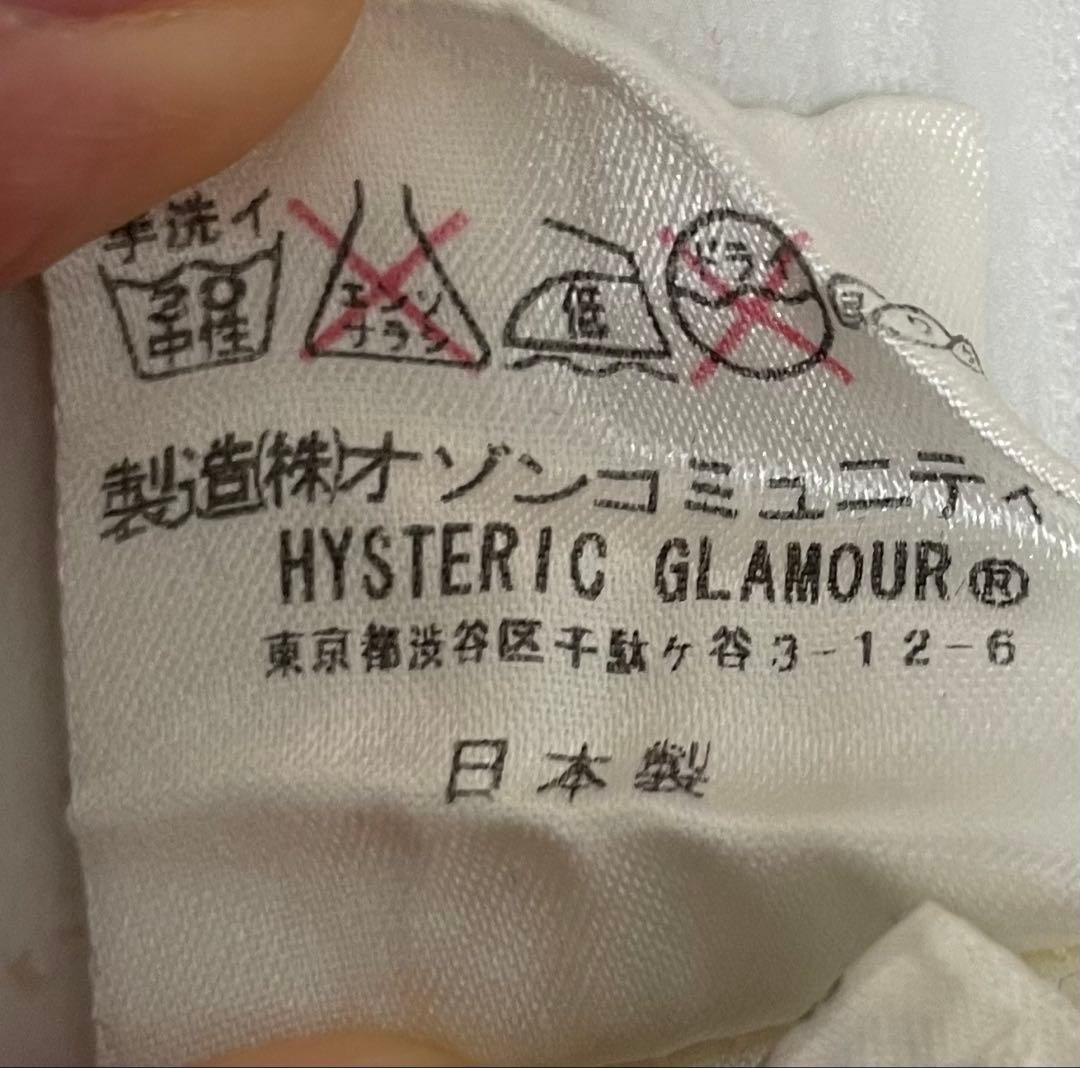 HYSTERIC GLAMOUR ダメージ ガールプリント Tシャツ FREE