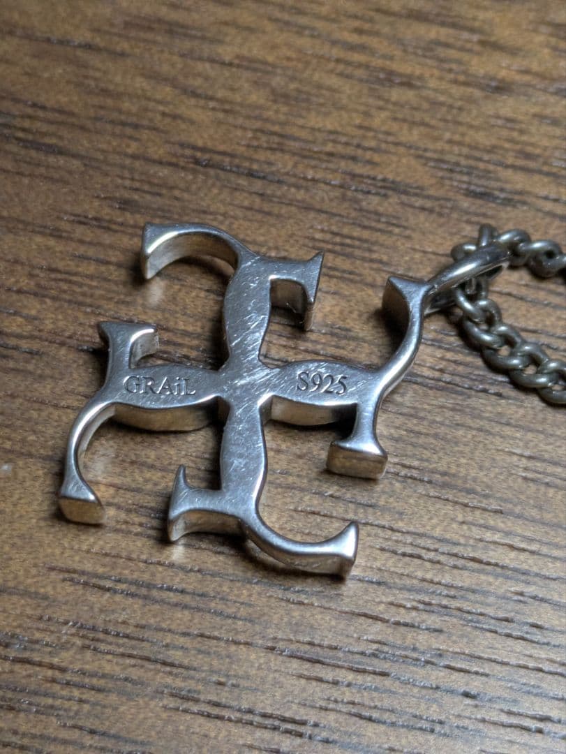 GRAiL Cross logo necklace グレイル ロゴ ネックレス