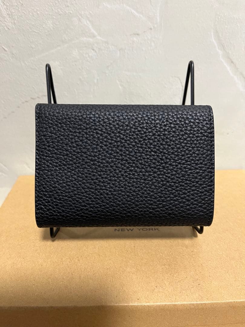 ✨️新品未使用✨️COACHアウトレット ブラック 三つ折り財布