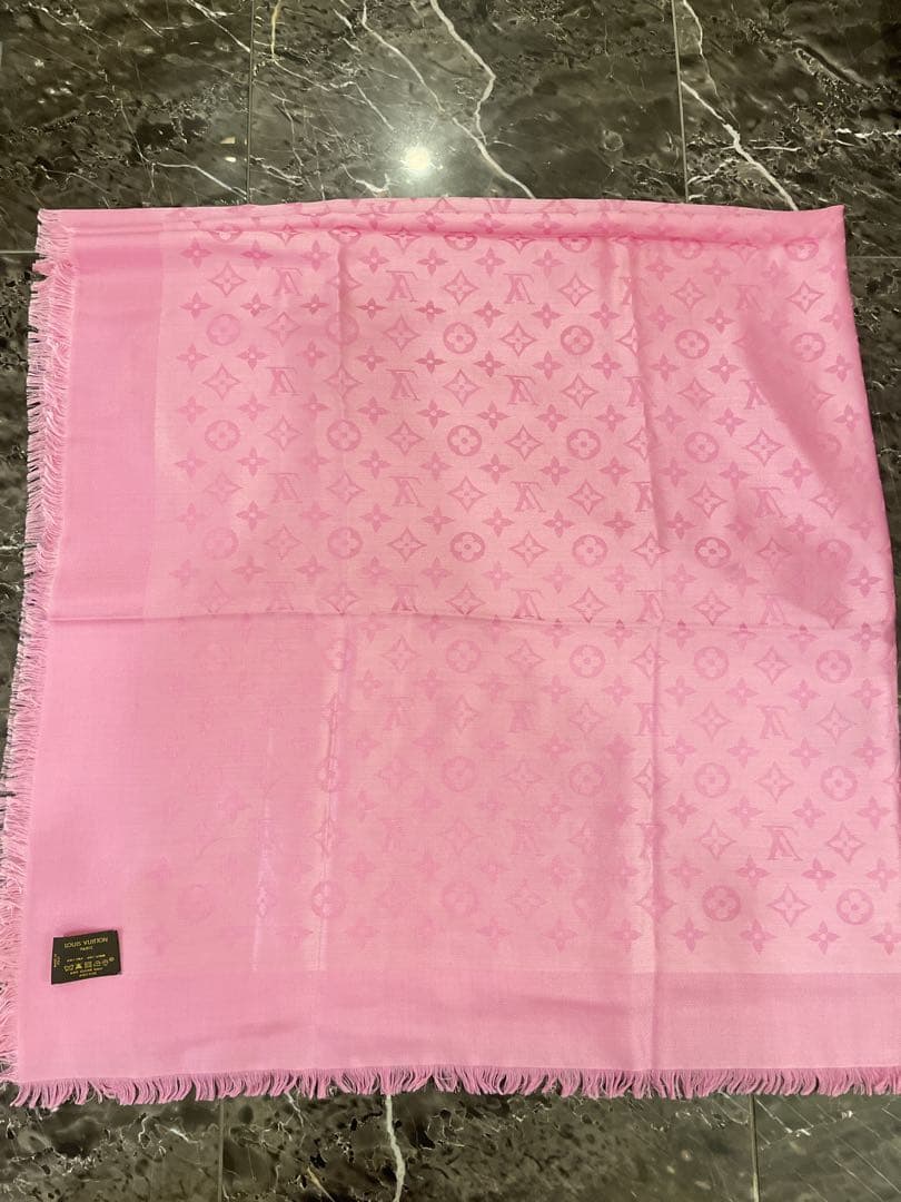 LOUIS VUITTON♡ピンク モノグラム ストール ショール