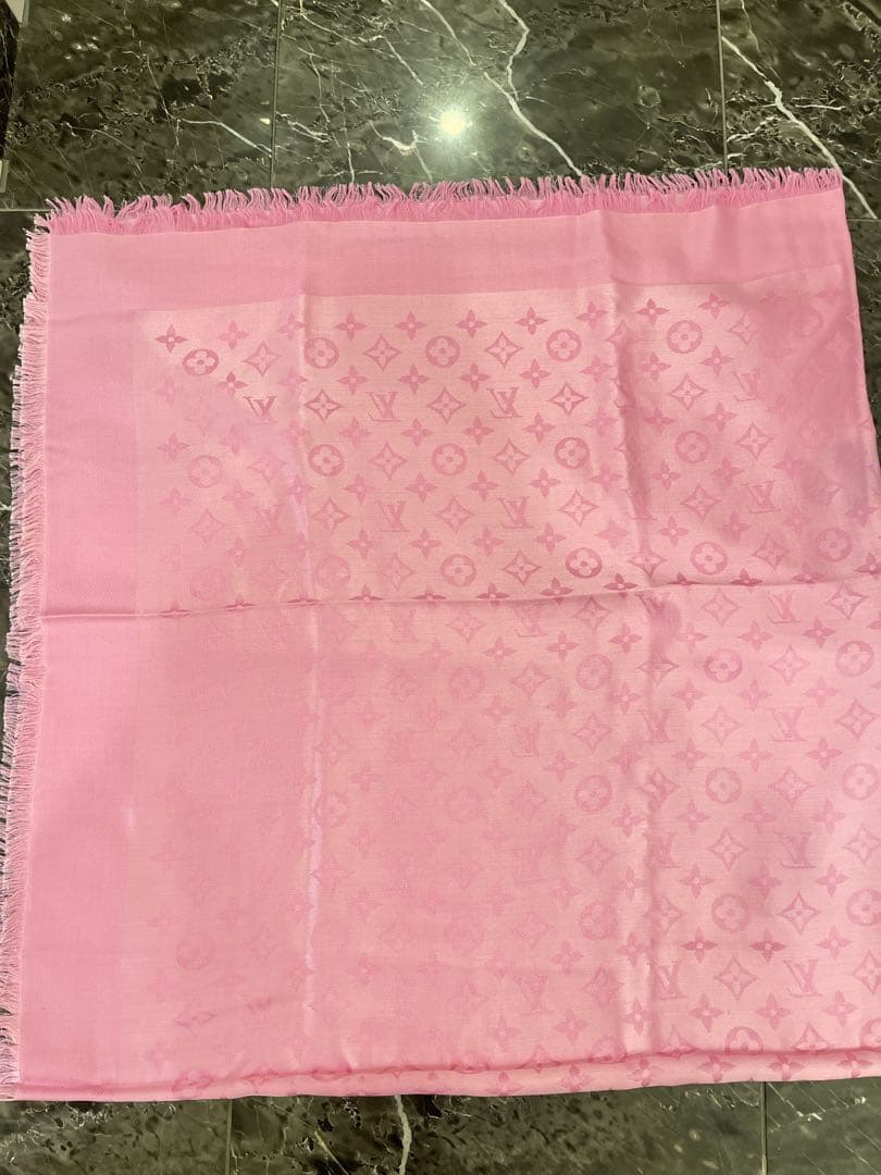 LOUIS VUITTON♡ピンク モノグラム ストール ショール
