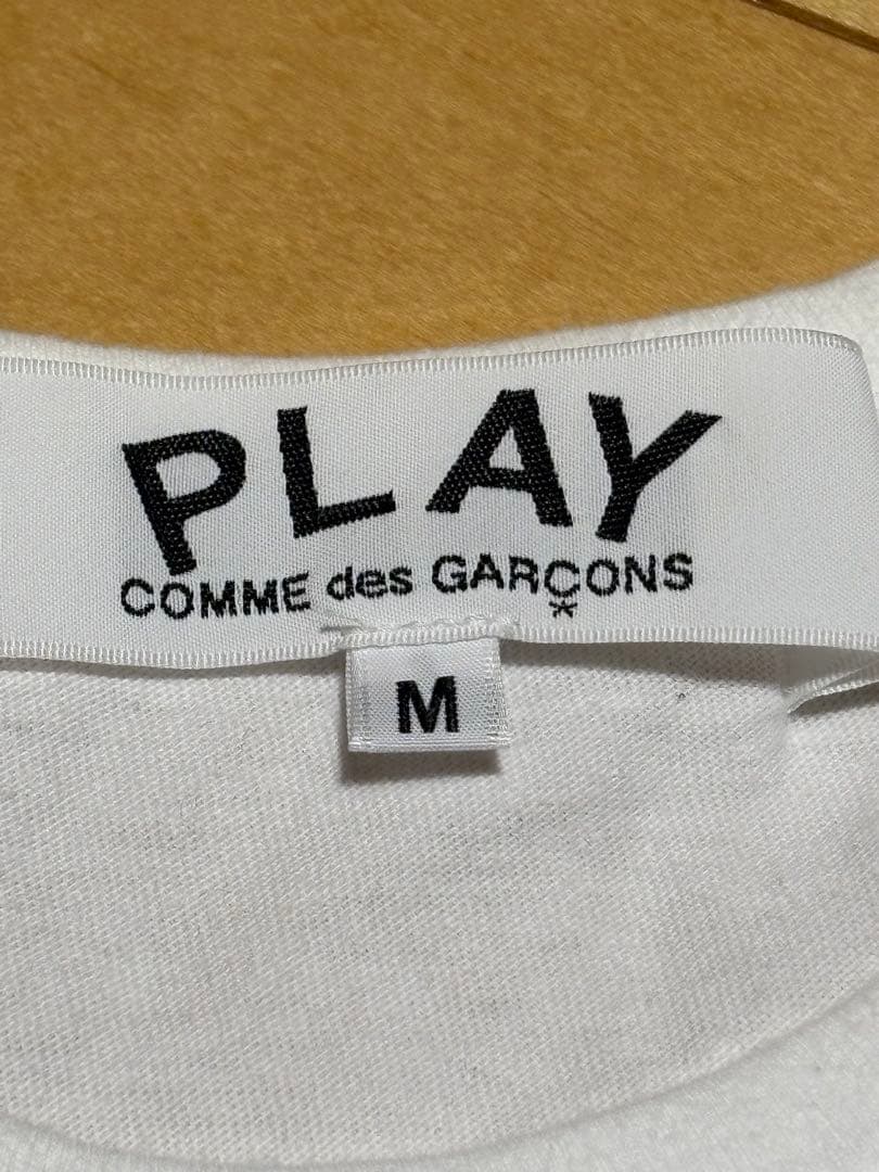 【PLAY COMME des GARÇONS】カモフラージュハートTシャツ M