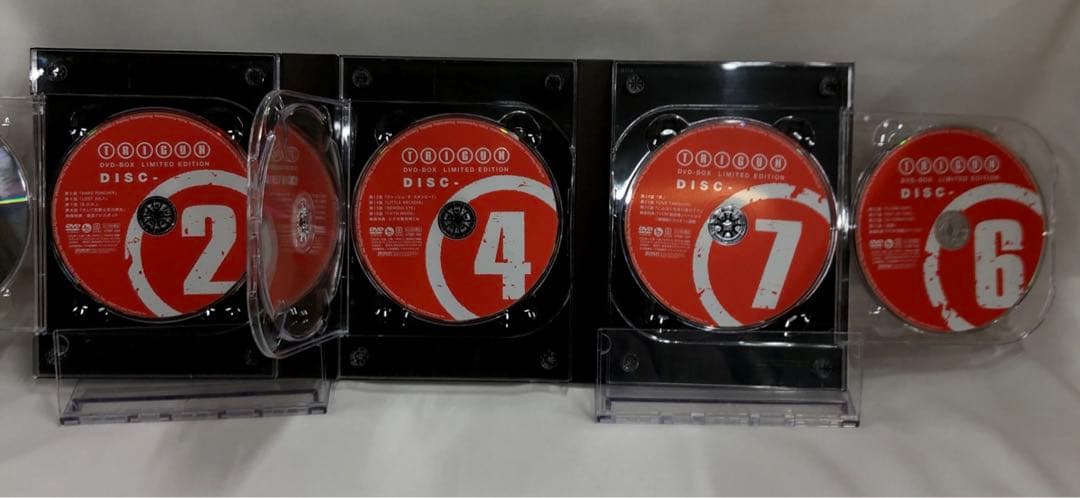 knav9-0256 TRIGUN DVD-BOX 限定生産 7枚組