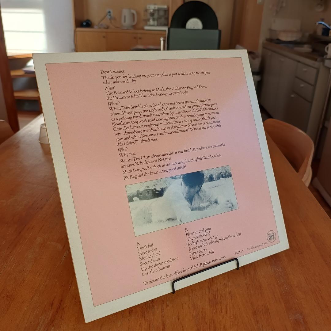 Script Of The Bridge（LP)/The Chameleons