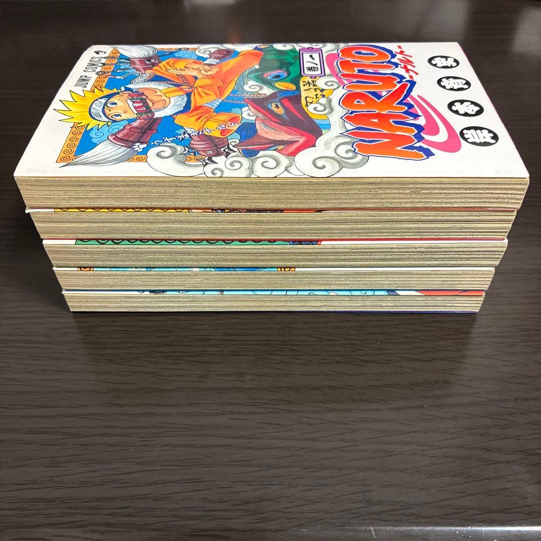 【超希少】 ナルト NARUTO 1-5巻 初版セット（+料金で全巻初版セット）