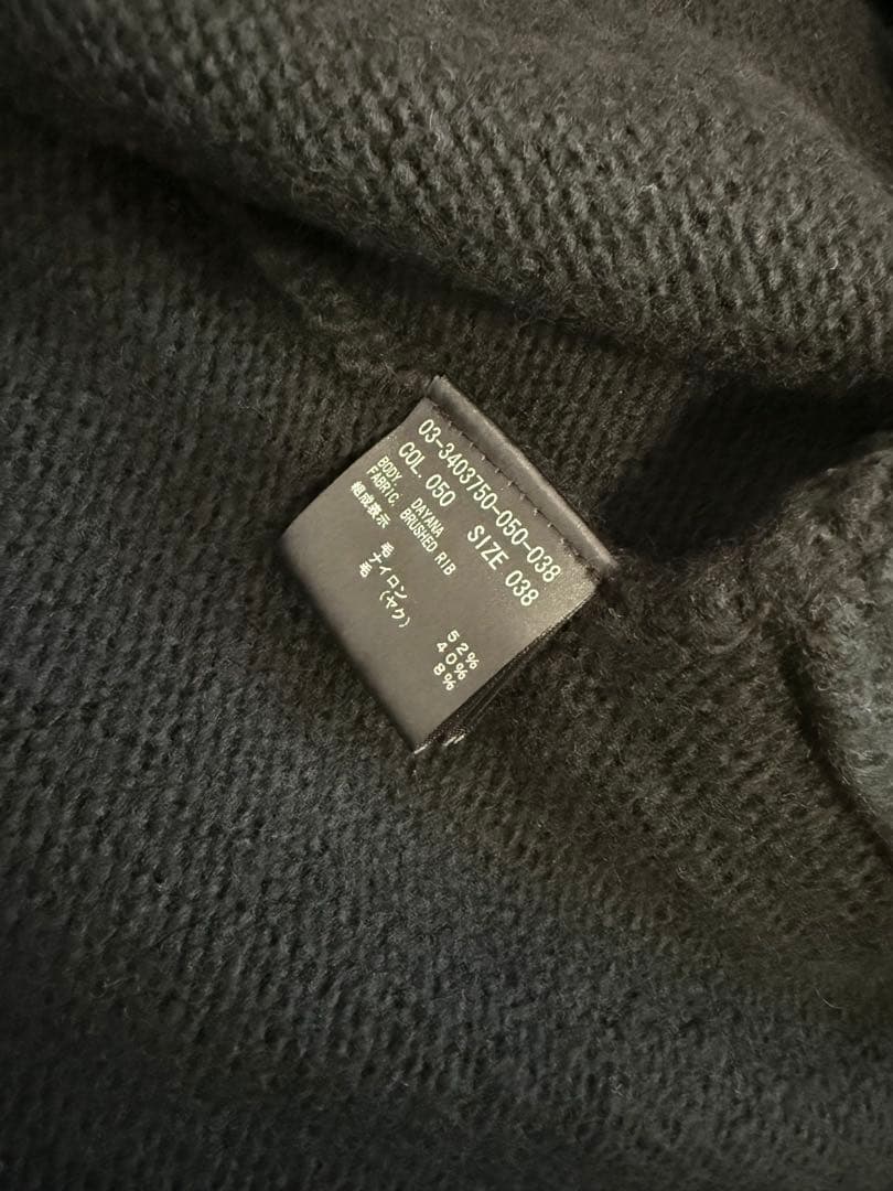 theory luxe 新品　フード付きカーディガン サイズ038