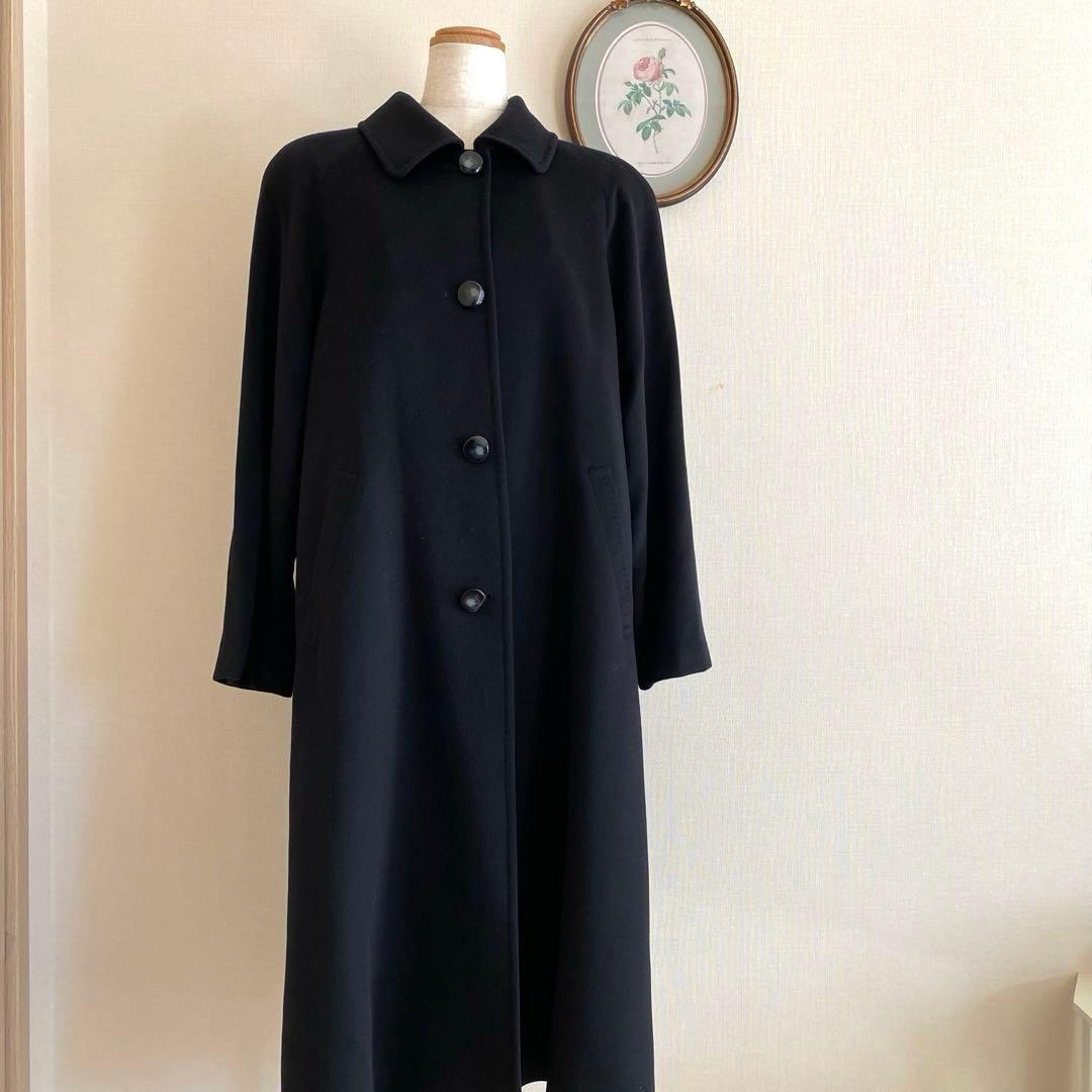 セレモニーロングコート　カシミヤ100 大きいサイズ　美品