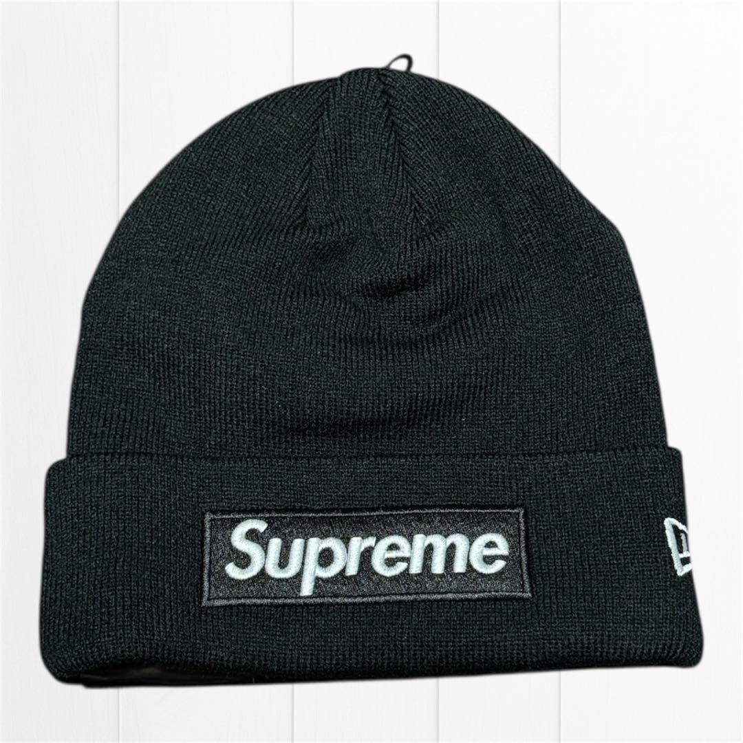 【Tom】Supreme×New Era Box Logo Beanie