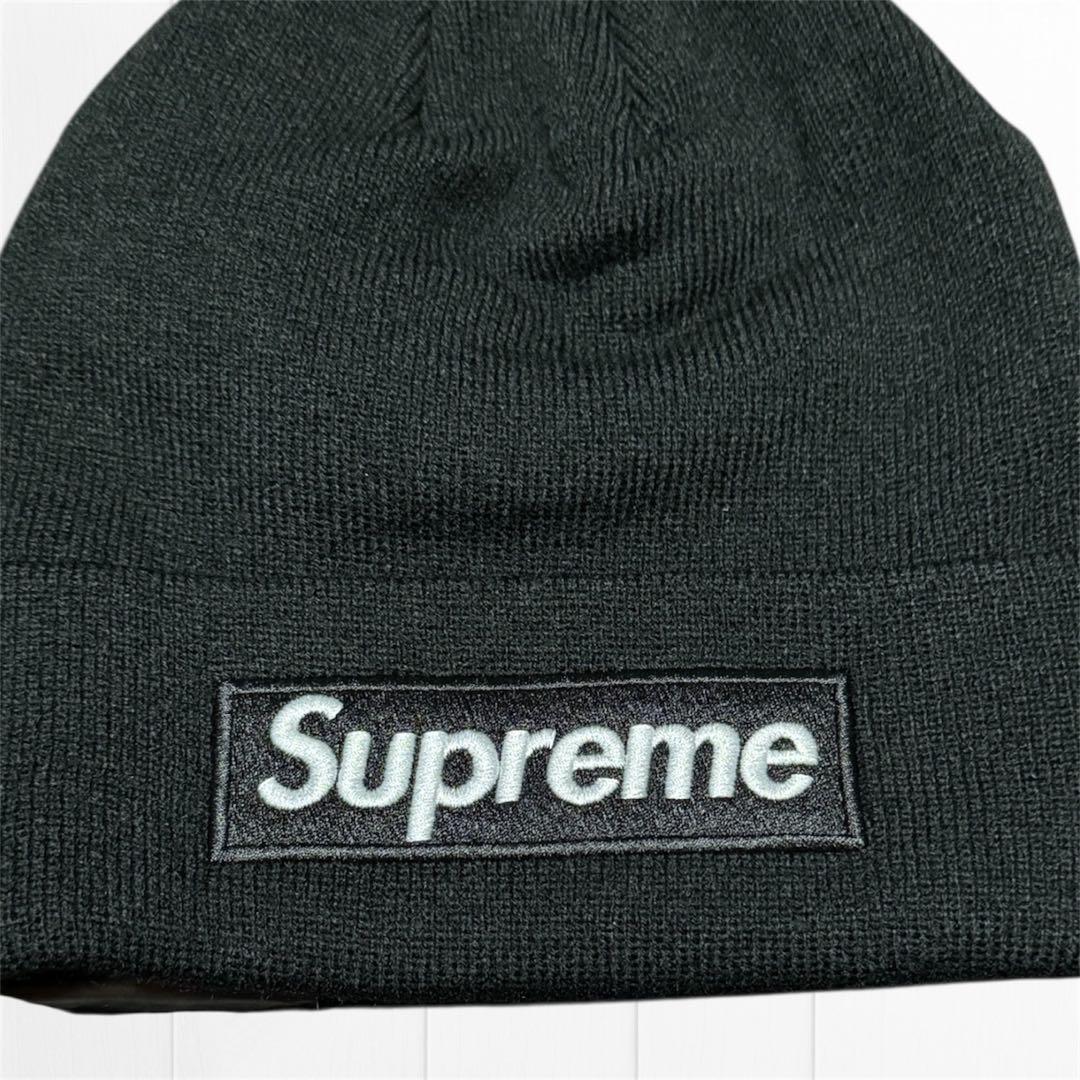 【Tom】Supreme×New Era Box Logo Beanie