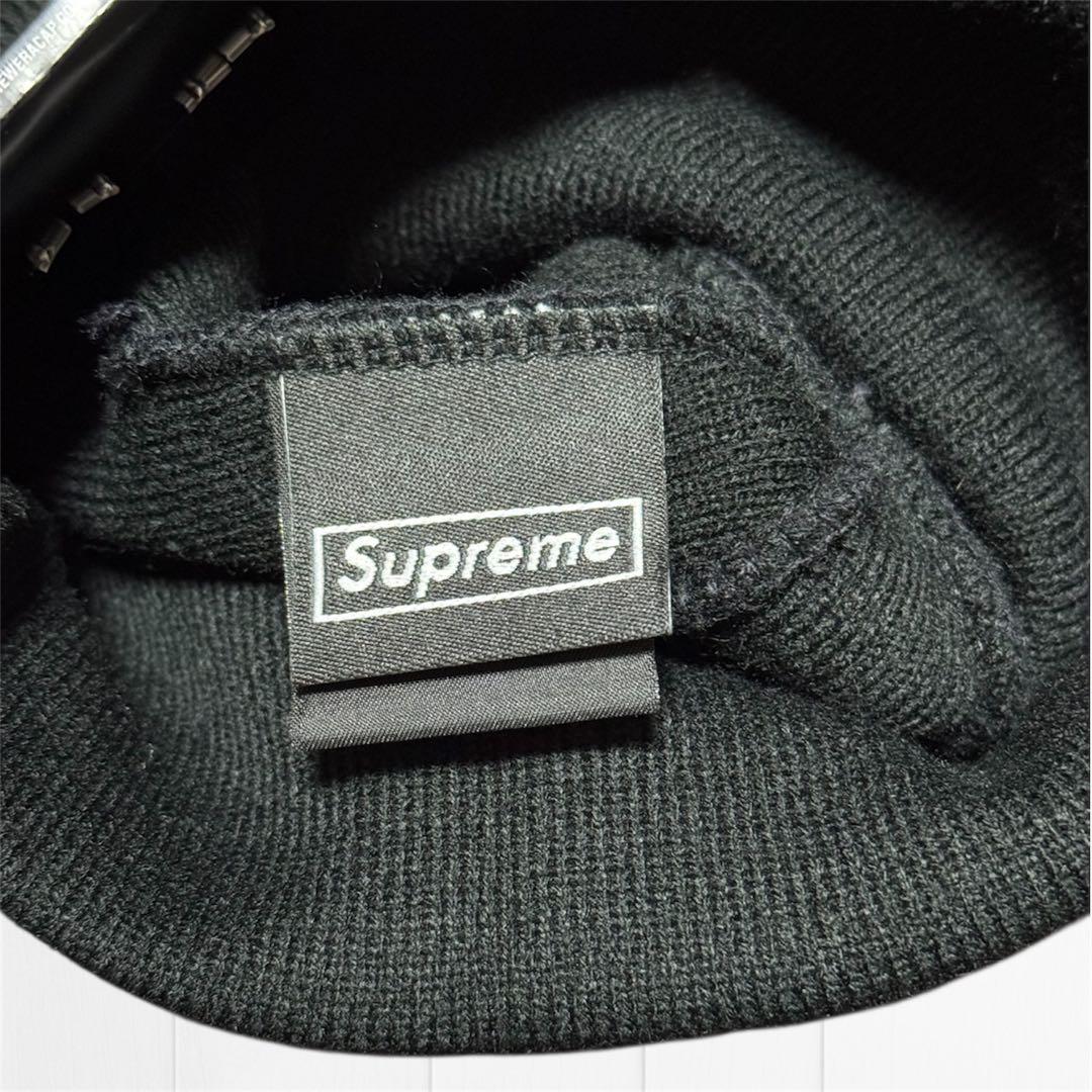 【Tom】Supreme×New Era Box Logo Beanie